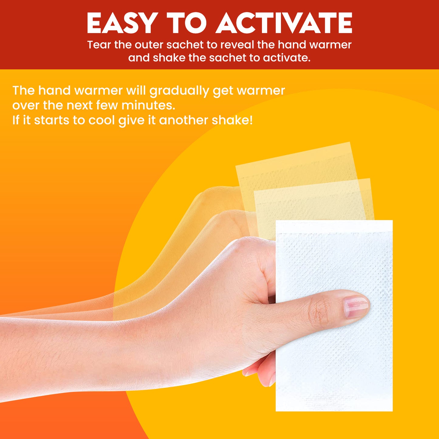 Generise 'Handy Heater' Hand Warmers - 2 Pack