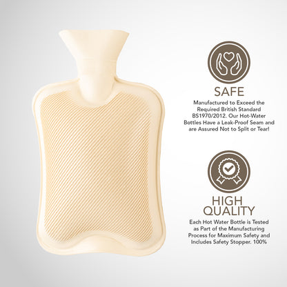 Generise 2-Litre Hot Water Bottle – Stay Warm & Save on Energy Costs