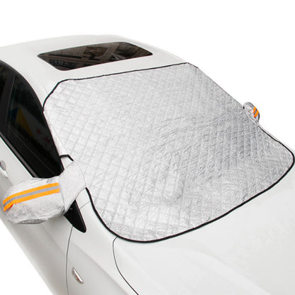 Generise 'PLUS' 9 Magnet All Seasons 4 in 1 WINTER, SUMMER, AUTUMN, SPRING Windscreen and Wing Mirror Car Cover and Summer Sunshade