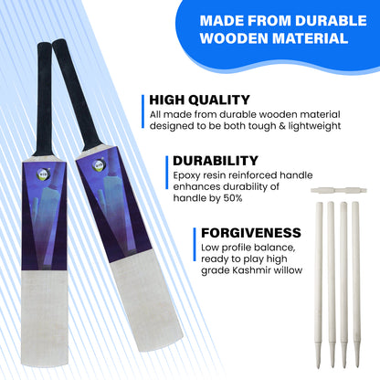 Generise 7pc Size 3 Cricket Set with Bag