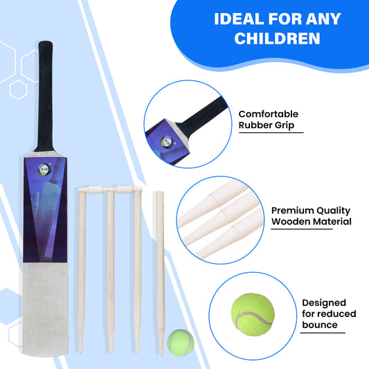 Generise 7pc Size 3 Cricket Set with Bag