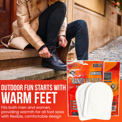 Generise 'Handy Heater' Foot Warmers - 2 Pack