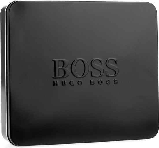 Hugo Boss Gift Set Gift Box 4 (Mixed Black, Blue, Greys) Pairs Mens Socks US 7-13, EU 40-46, UK 6-11