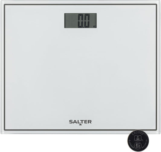 Salter 9207 WH3R Digital Bathroom Scales (White)