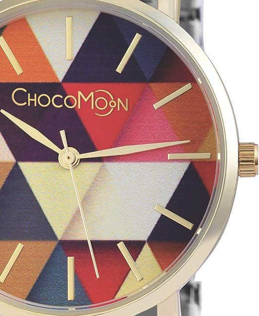 ChocoMoon Geometric Vintage Watch