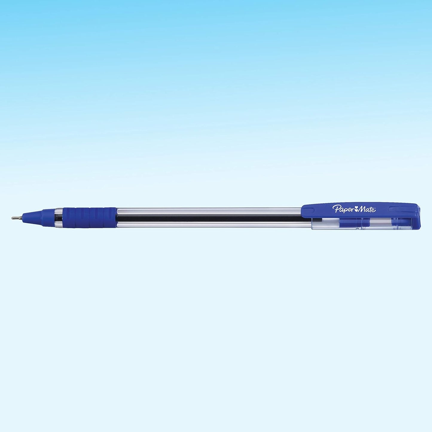 Paper Mate Ballpoint Pens Comfort Grip Fine Point (0.7mm) Blue 50 Count