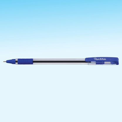 Paper Mate Ballpoint Pens Comfort Grip Fine Point (0.7mm) Blue 50 Count