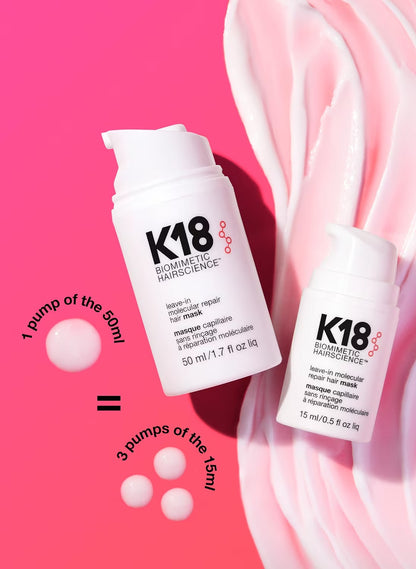 K18 Biomimetic Hairscience Leave-In Molecular Repair Hair Mask