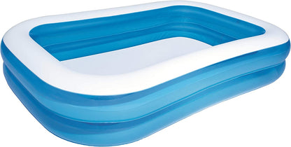 Bestway 8ft 7 inch x 69 inch x 20 inch Family Paddling Pool (262 x 175 x 51 cm)