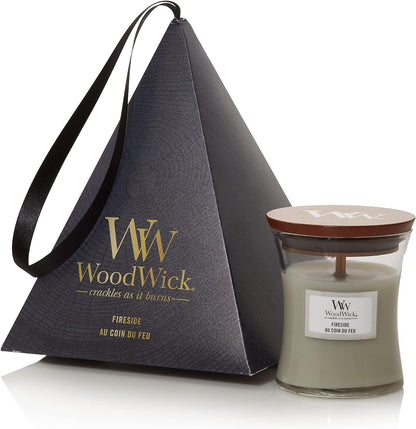 WoodWick Fireside Hour Glass Candle