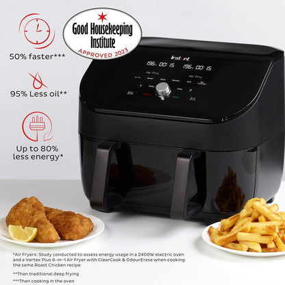 Instant Vortex Plus VersaZone Air Fryer - 8 in 1 with 8.5 Litre Capacity!