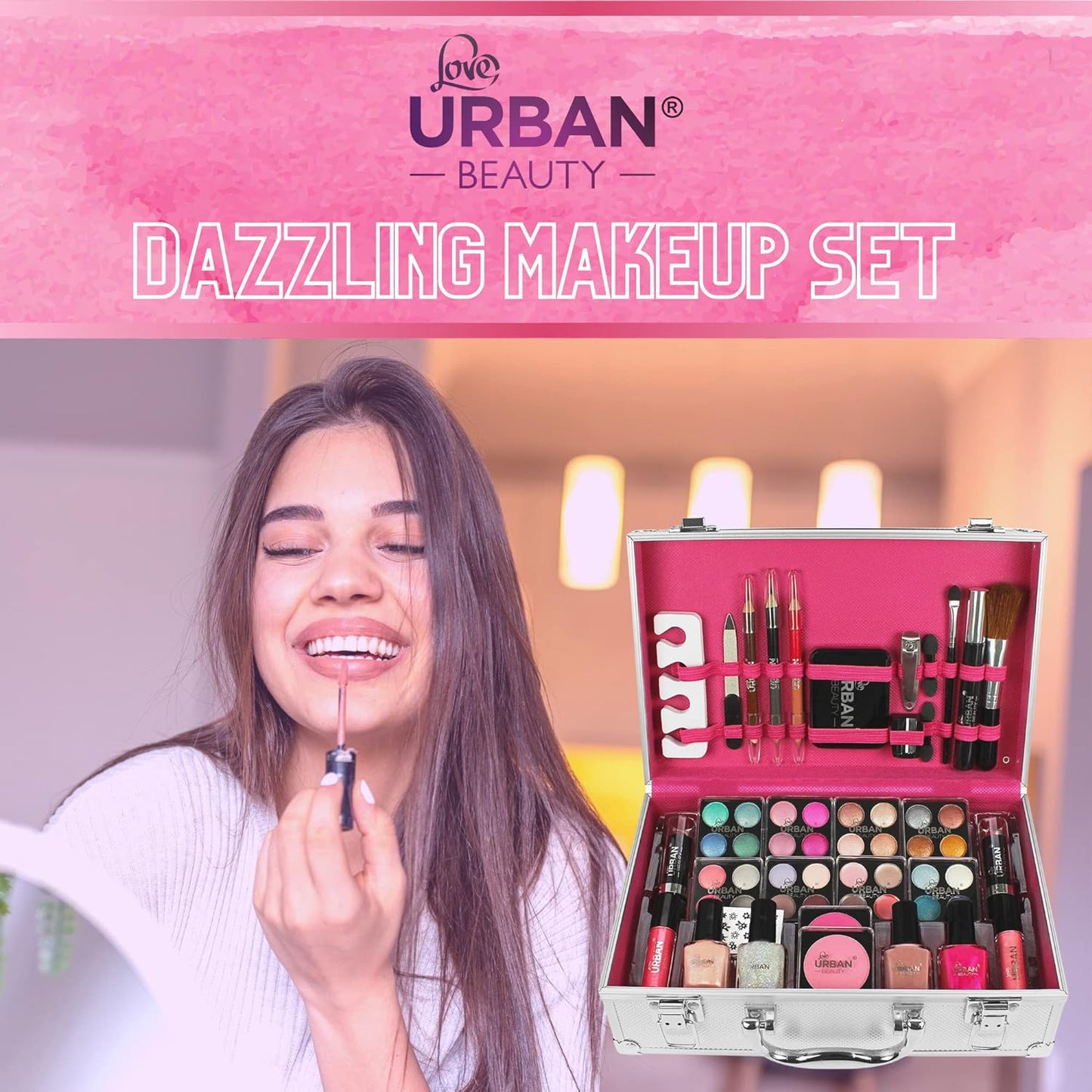 LUB Love Urban Beauty Vegan 60 Piece Dazzling