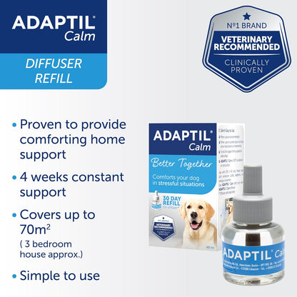 Adaptil Calm 30 Day Refill Home Diffuser For Dog