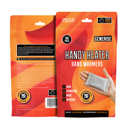 Generise 'Handy Heater' Hand Warmers - 2 Pack