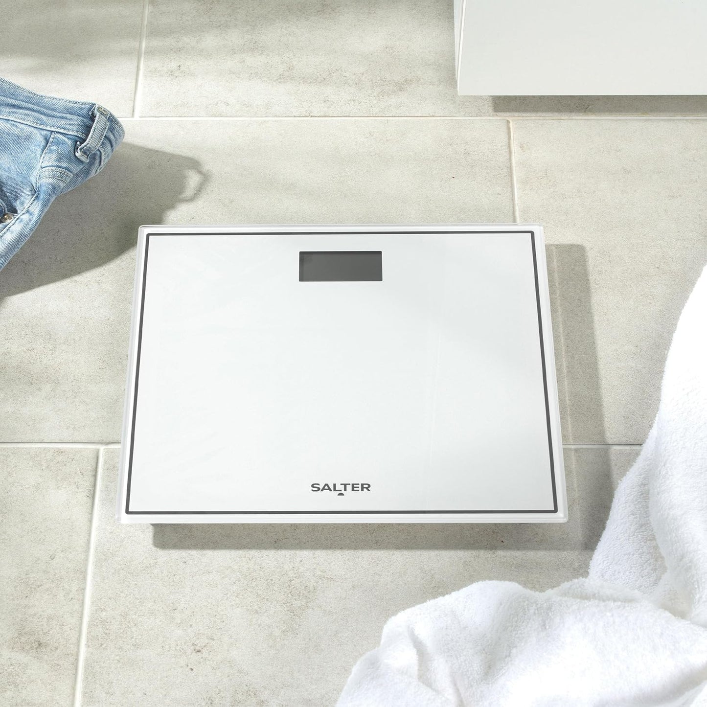 Salter 9207 WH3R Digital Bathroom Scales (White)