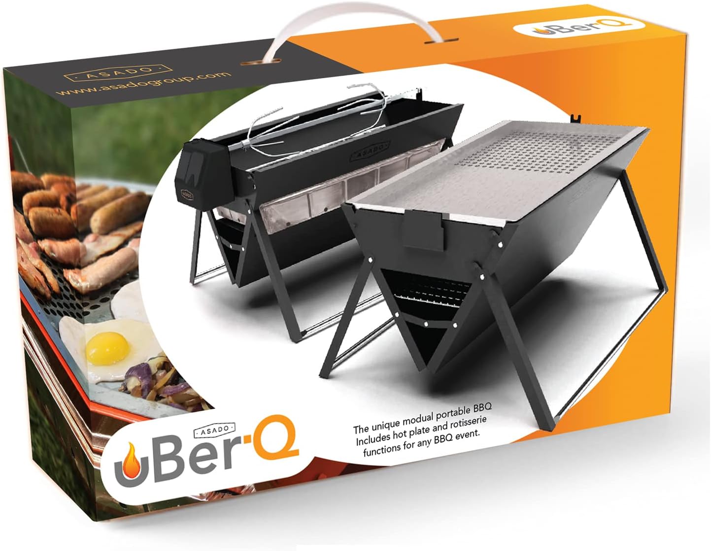 Asado Uber-Q Portable BBQ – Compact, Versatile & Easy to Use