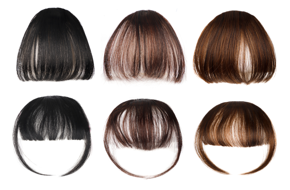 Glamza 'Big Bang' Clip in Hair Bangs - Thicker & Fuller - 6 Options