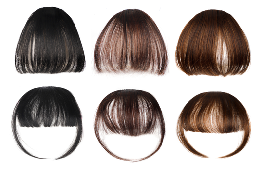 Glamza 'Big Bang' Clip in Hair Bangs - Thicker & Fuller - 6 Options