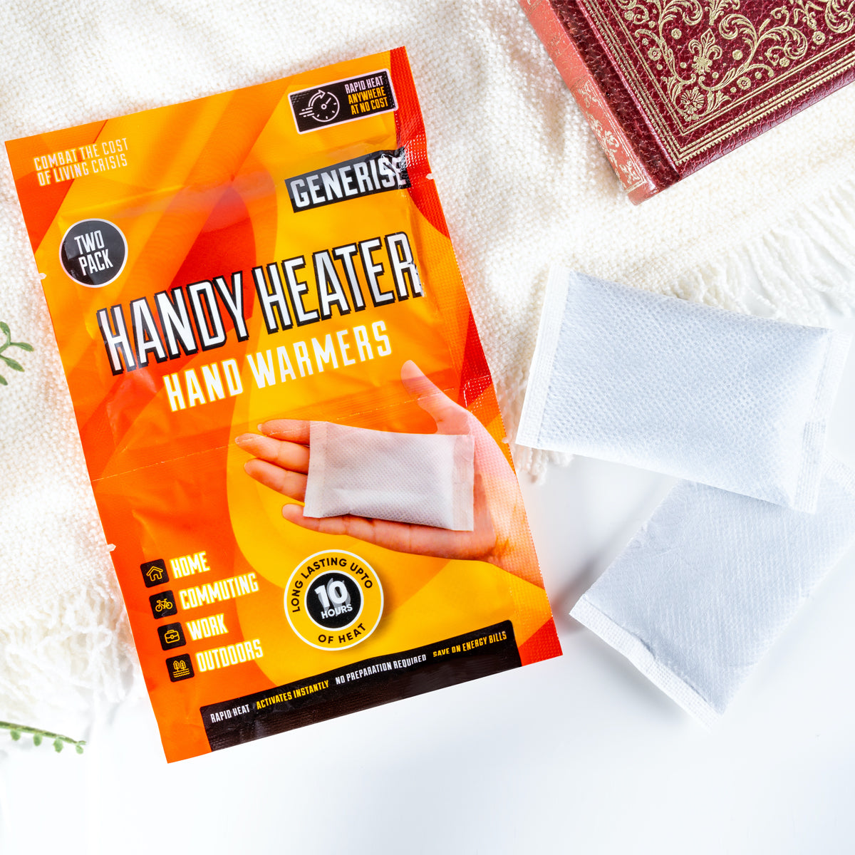 Generise 'Handy Heater' Hand Warmers - 2 Pack