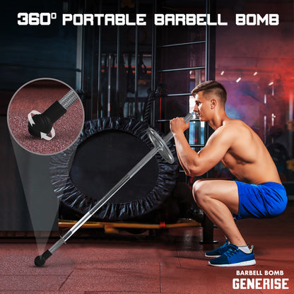 Generise 'Barbell Bomb' Portable Landmine Ball