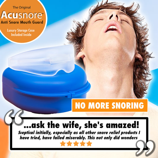 Acusnore Anti Snore Mouth Guard And Sporting Gum Shield