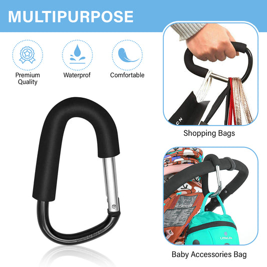 Generise 'Mummy' Buggy Pram Clip - Heavy Duty 10kg Load Capacity