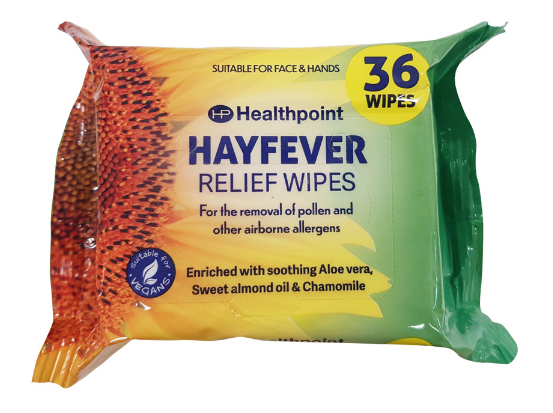 Healthpoint Generise Hayfever Hay Fever Relief Wipes 36 Pack