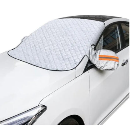 Generise 'PLUS' 9 Magnet All Seasons 4 in 1 WINTER, SUMMER, AUTUMN, SPRING Windscreen and Wing Mirror Car Cover and Summer Sunshade