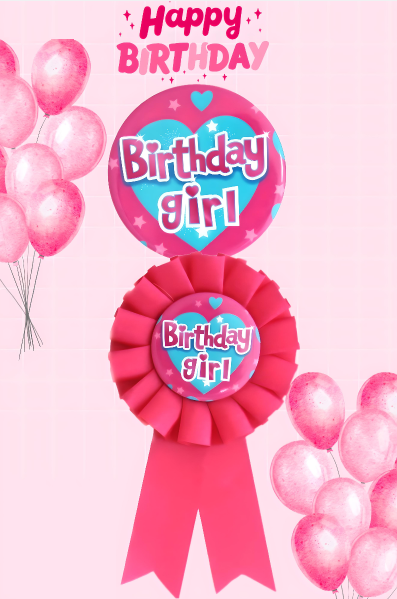 Generise Birthday Badge Set