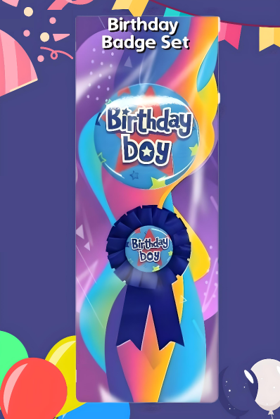 Generise Birthday Badge Set