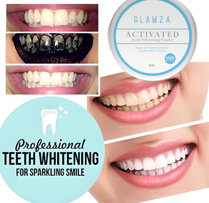 Glamza Teeth Whitening Charcoal 50g