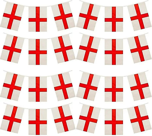 England Bunting 26ft with 20 Flags per pack