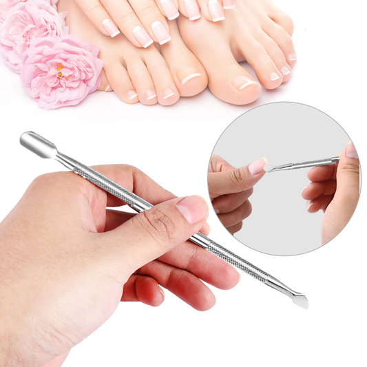 2 in 1 Double Ended Cuticle Pusher and Scraper