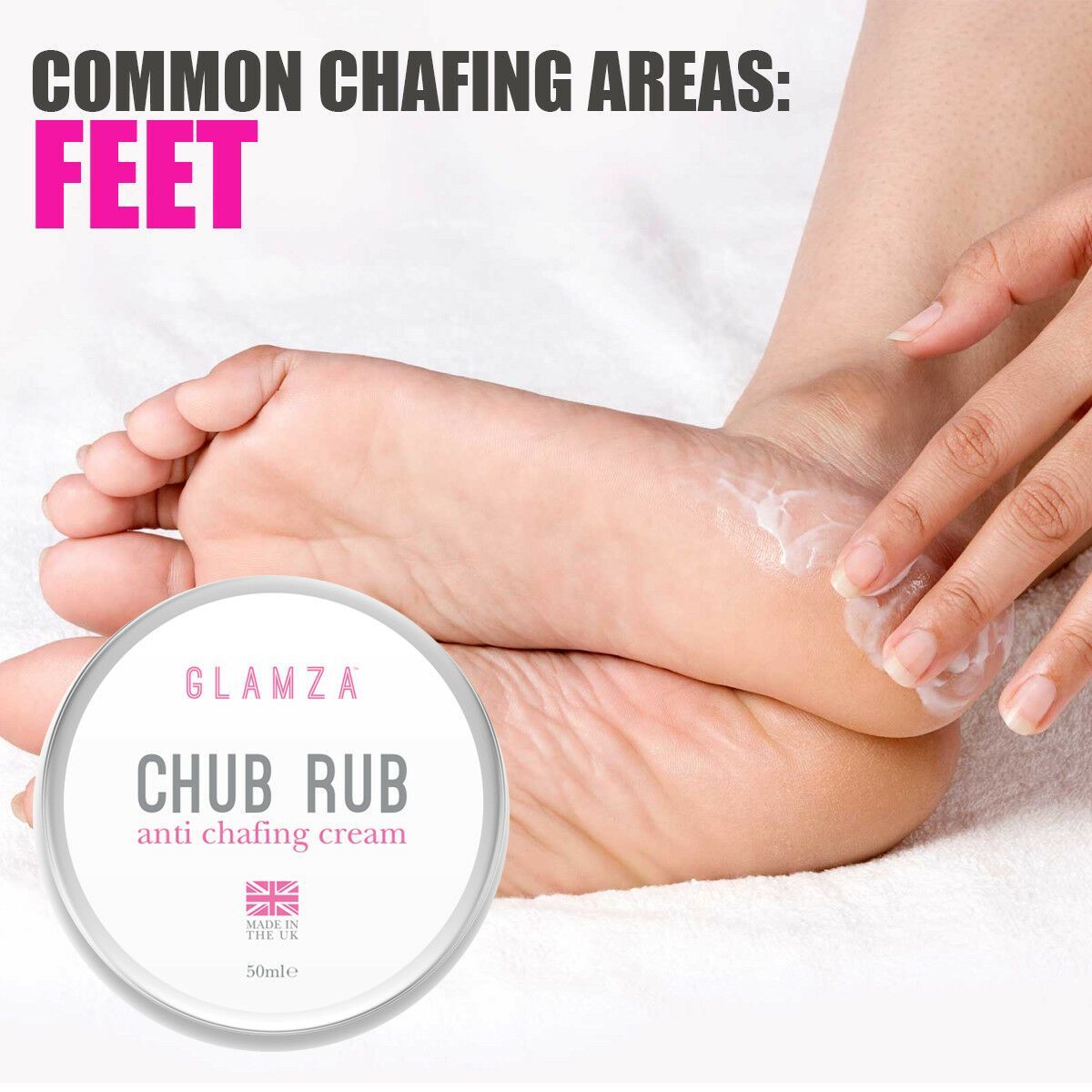 Glamza Chub Rub Anti Chafing Cream 150ml