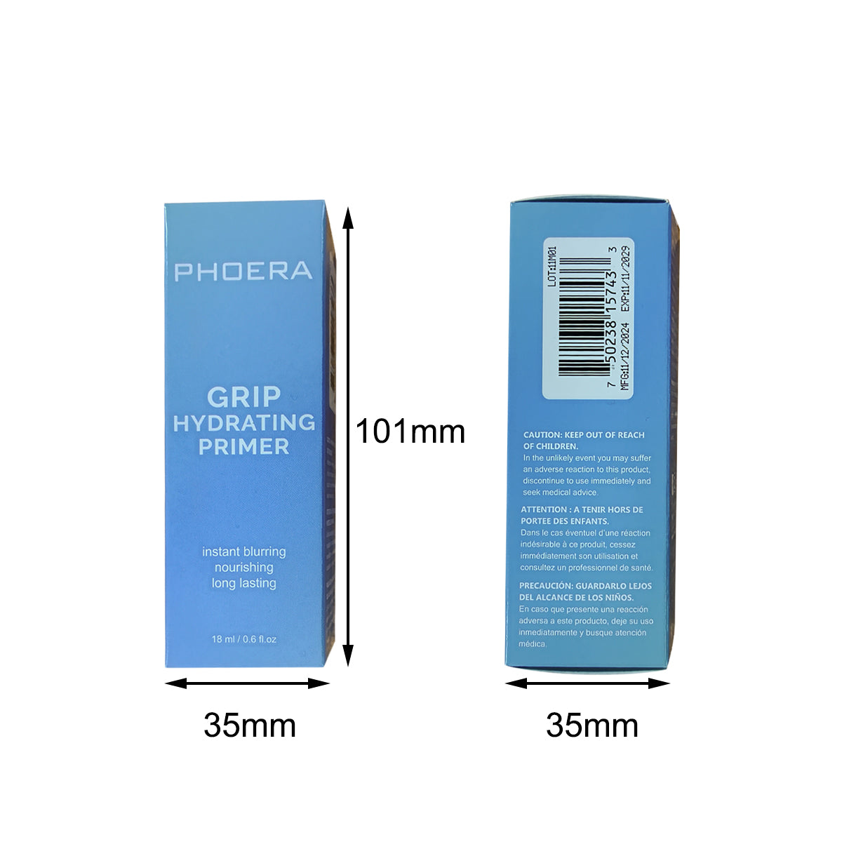 Phoera Grip Hydrating Primer 18ml