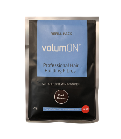 Volumon Unisex Hair Loss Concealer Refill Packs – 22g x2 - New Packaging Coming Soon