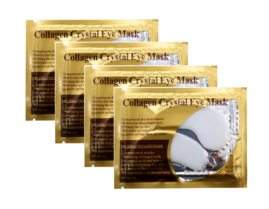 White Hyaluronic Collagen Eye Masks