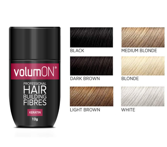 Volumon Hair Building Fibres - KERATIN 12g