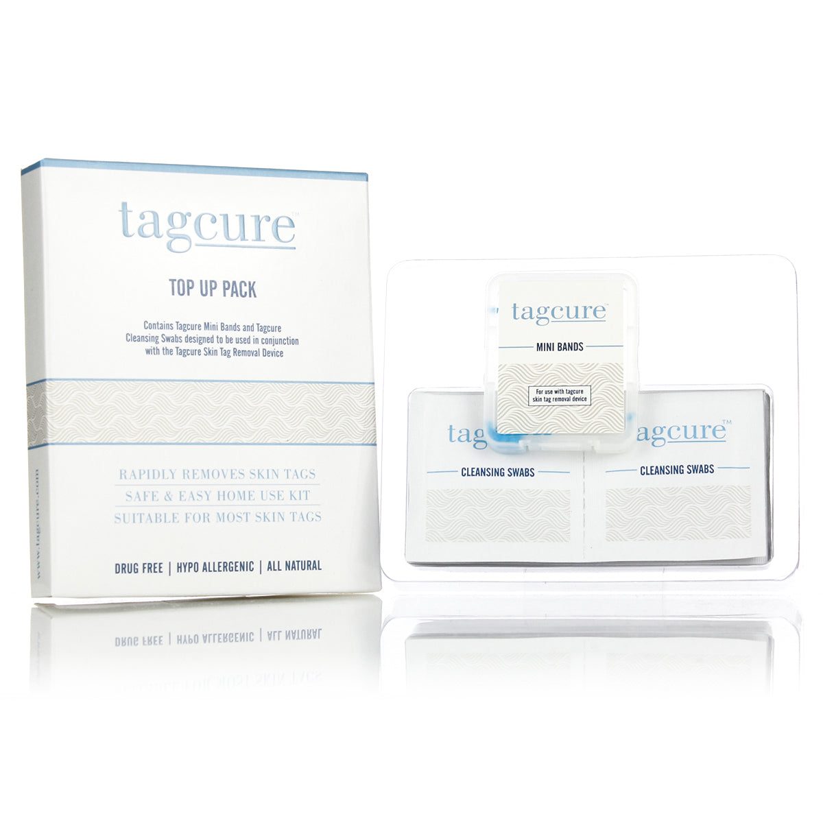 Tagcure - Top Up Pack - White Packaging