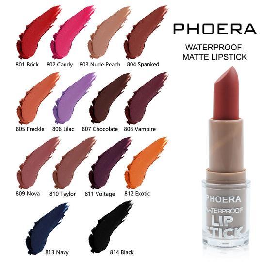 PHOERA Velvety Non Stick Matte Lipstick