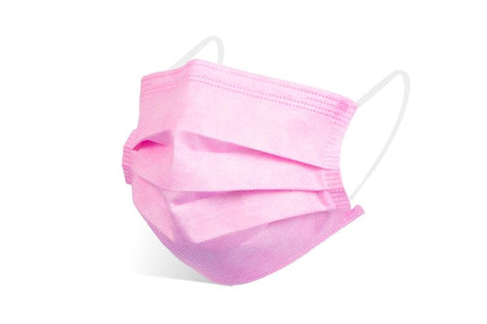 Generise Pink 3 Ply Face Masks EN149:2001 X50