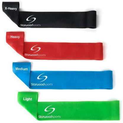 Generise Gym 4 Loop Bands - Multi Colour