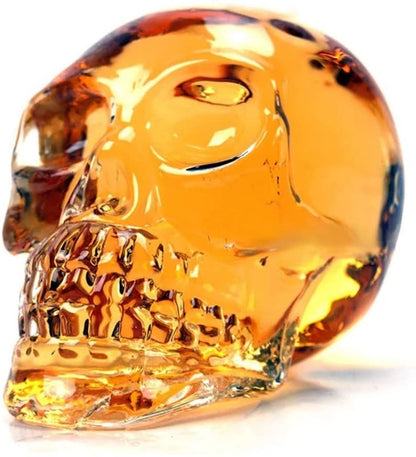 Generise 700ml Skull Decanter with 6 x 75ml Skull drinking glasses 75ml