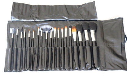 Infinitive Beauty 19pc Piece Luxury Shiny Black Handle Makeup Brushes