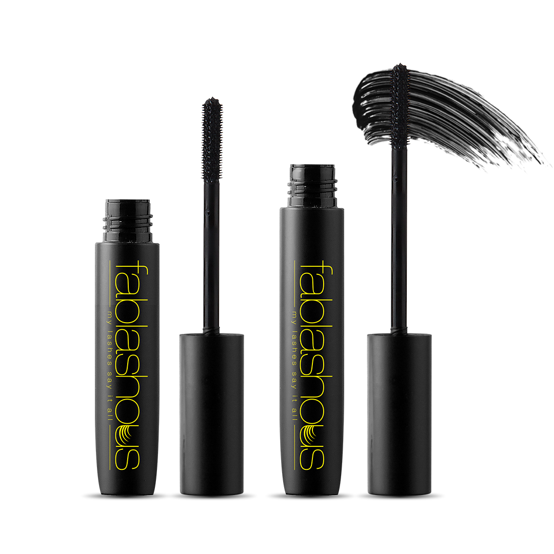 Fablashous 3D Thickening and Lengthening Black Natural Green Tea Fibre Lash Mascara