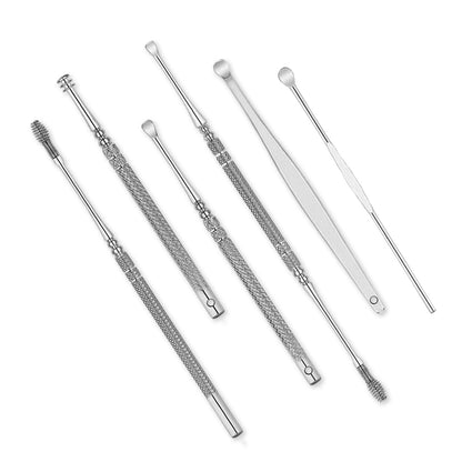 Glamza - 6pc Ear Wax Removal Kit