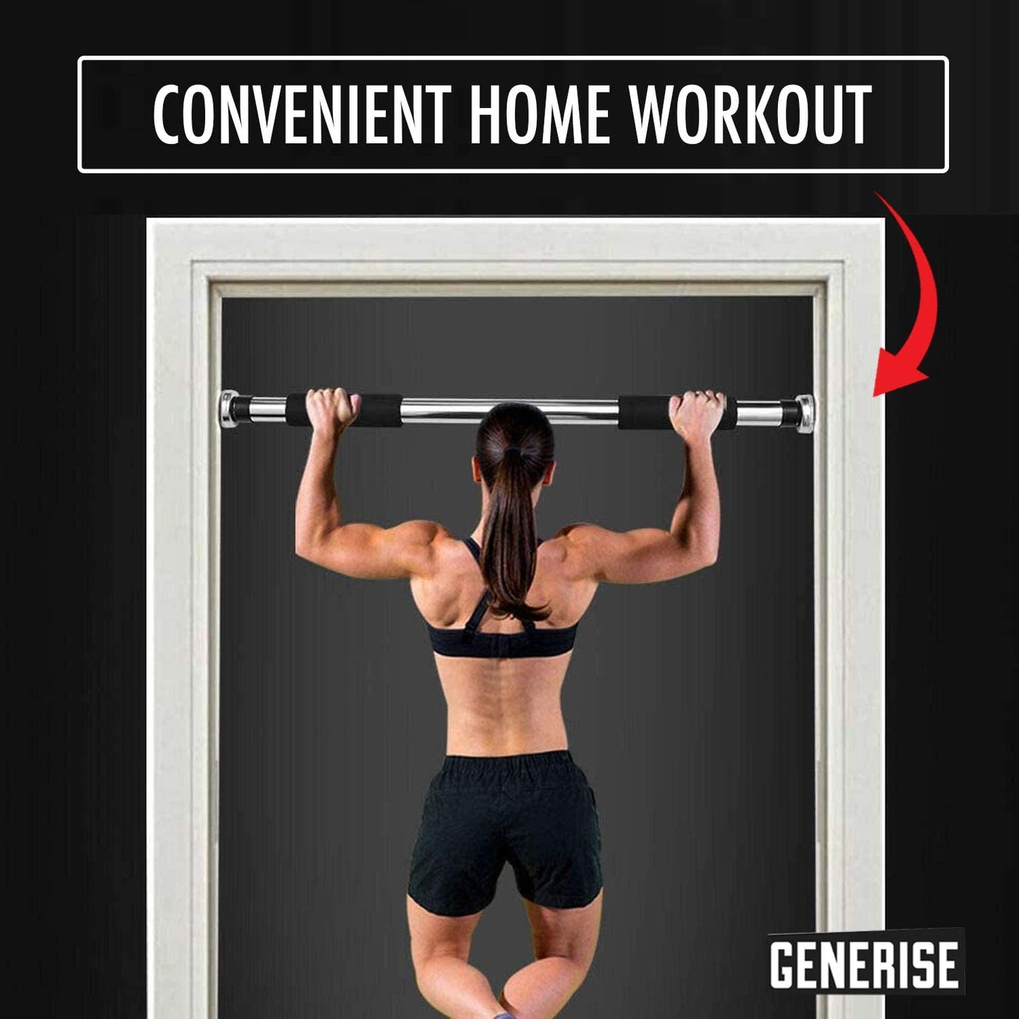 Generise Adjustable Door Way Pull Up Bar