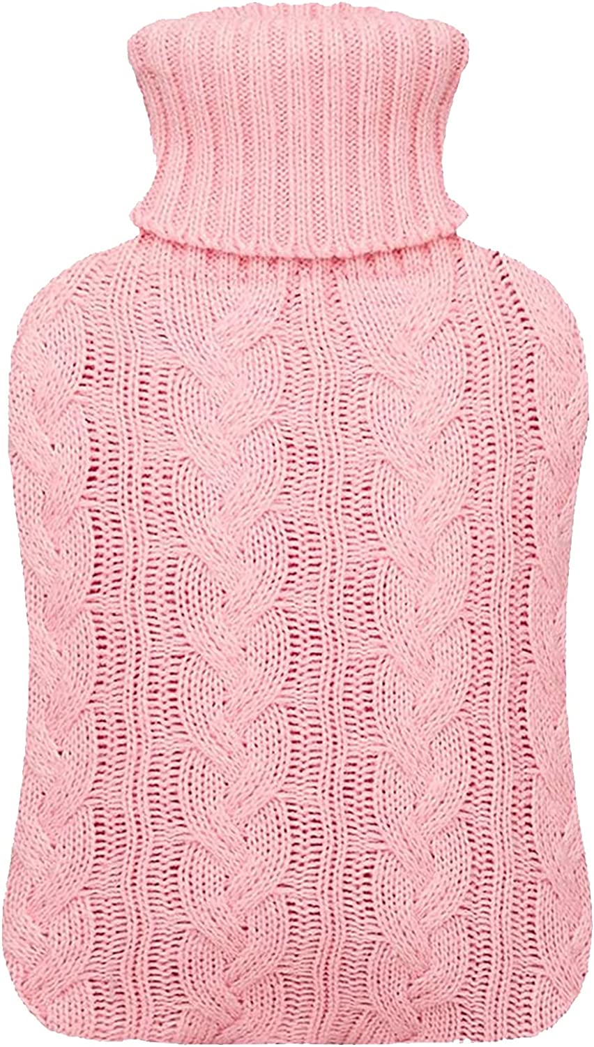 Generise 2 Litre Hot Water Bottle with Knitted Cover