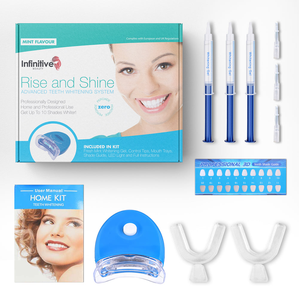 Infinitive Beauty Rise & Shine Teeth Whitening Kit GOLD