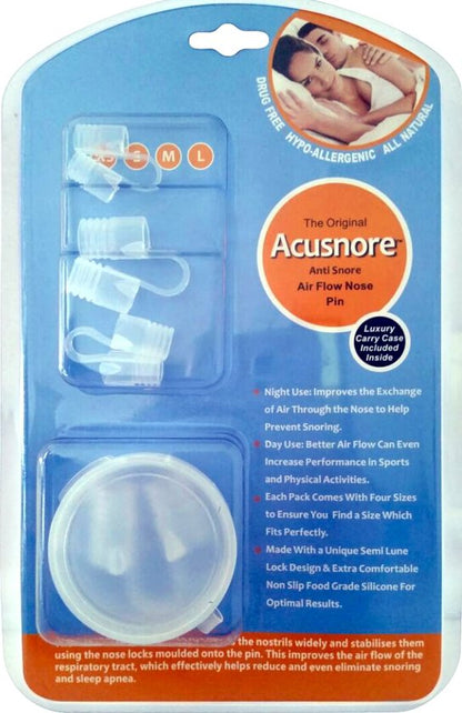 Acusnore Air Flow Nose Pins - 5 Options